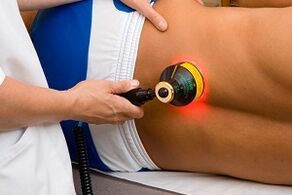 laser treatment of osteochondrosis