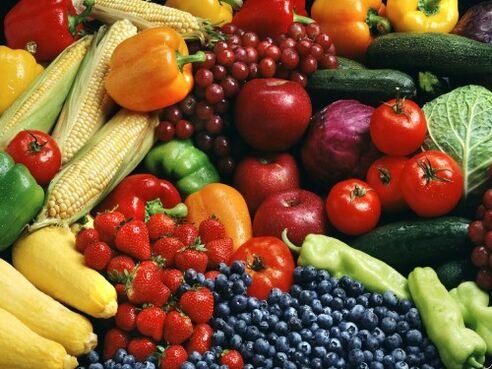 fruits and vegetables for osteochondrosis of the spine