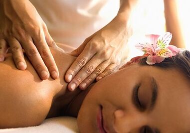 osteochondous massage of the cervical column