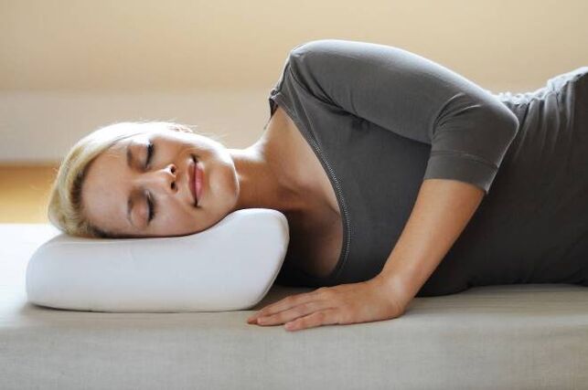 Sleep on the orthopedic pillow as prevention of cervical osteochondosis